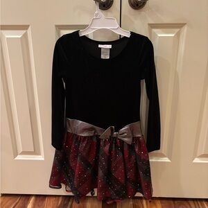 Bonnie Jean Elegant Black Dress